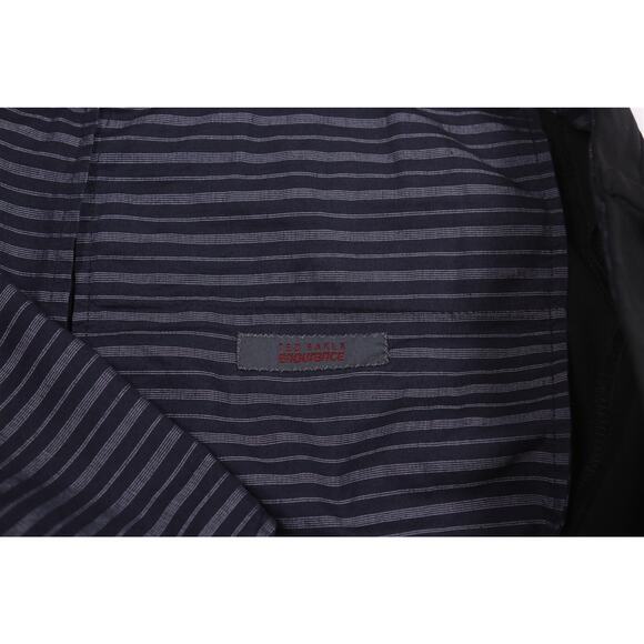 Ted Baker Mens Black Flat Front Wool Dress Pants Trousers 34x29 - Picture 6 of 7